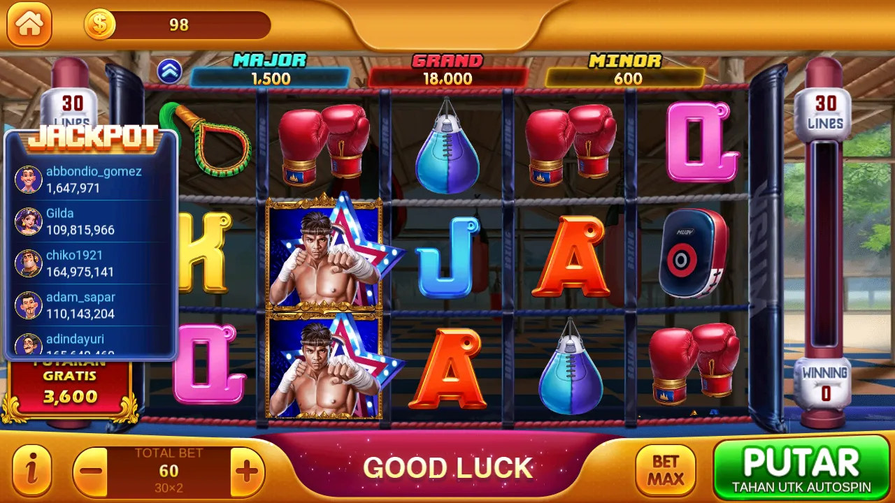 Slot Ong Bak jackpot besar